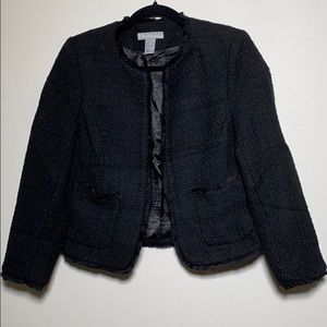 H&M Black Twill Jacket